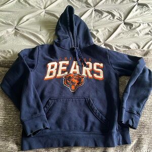 A blue Bears hoodie